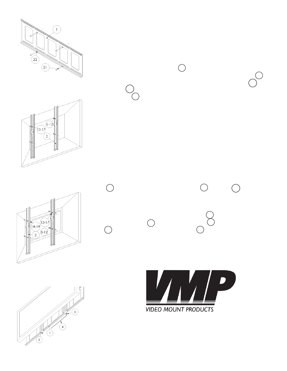 Enjoy your mount | Video Mount Products FP-LFB User Manual | Page 3 / 3