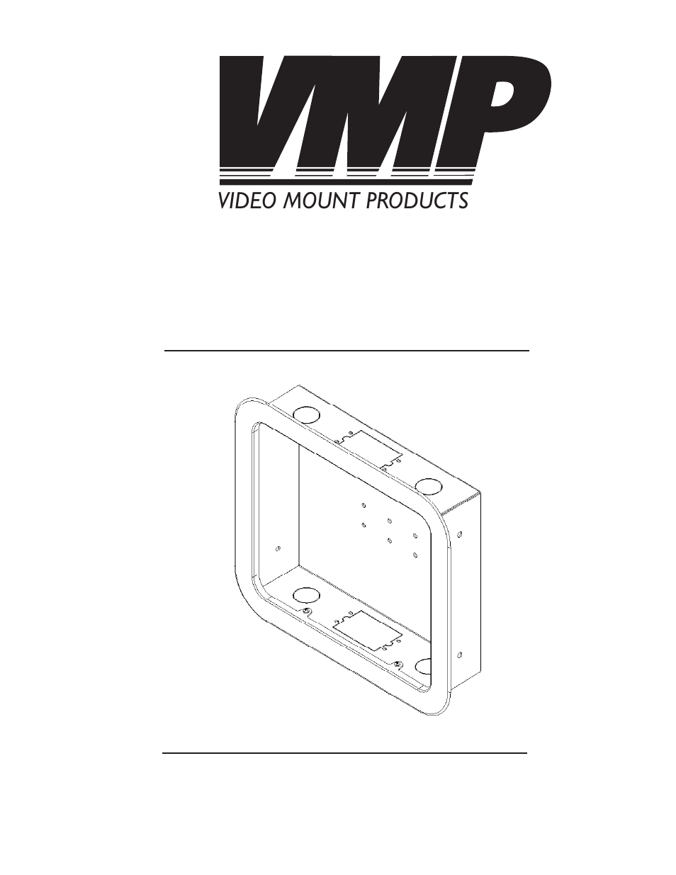 Video Mount Products IWB-1B User Manual | 6 pages