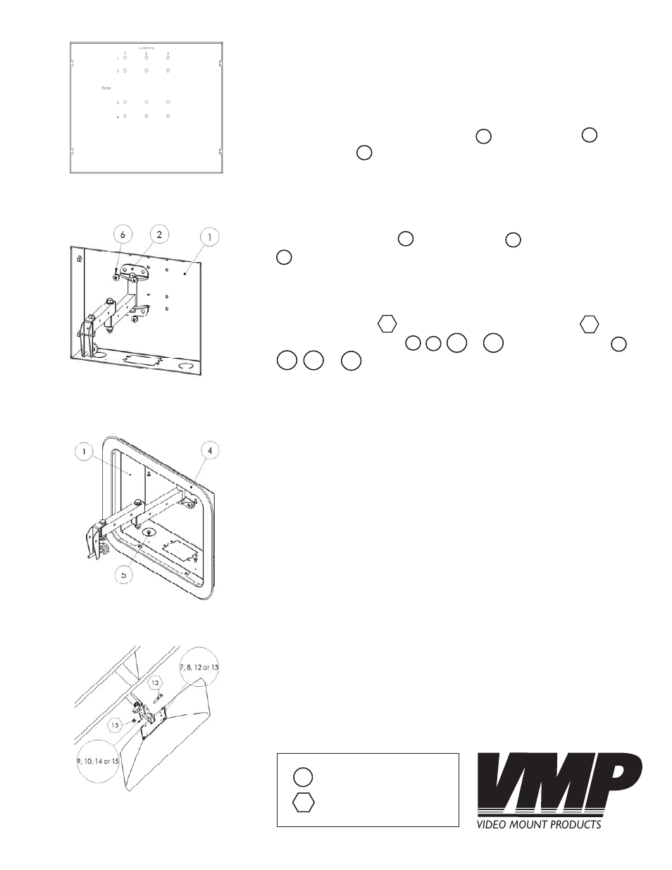 Enjoy your mount | Video Mount Products IWB-1B User Manual | Page 6 / 6