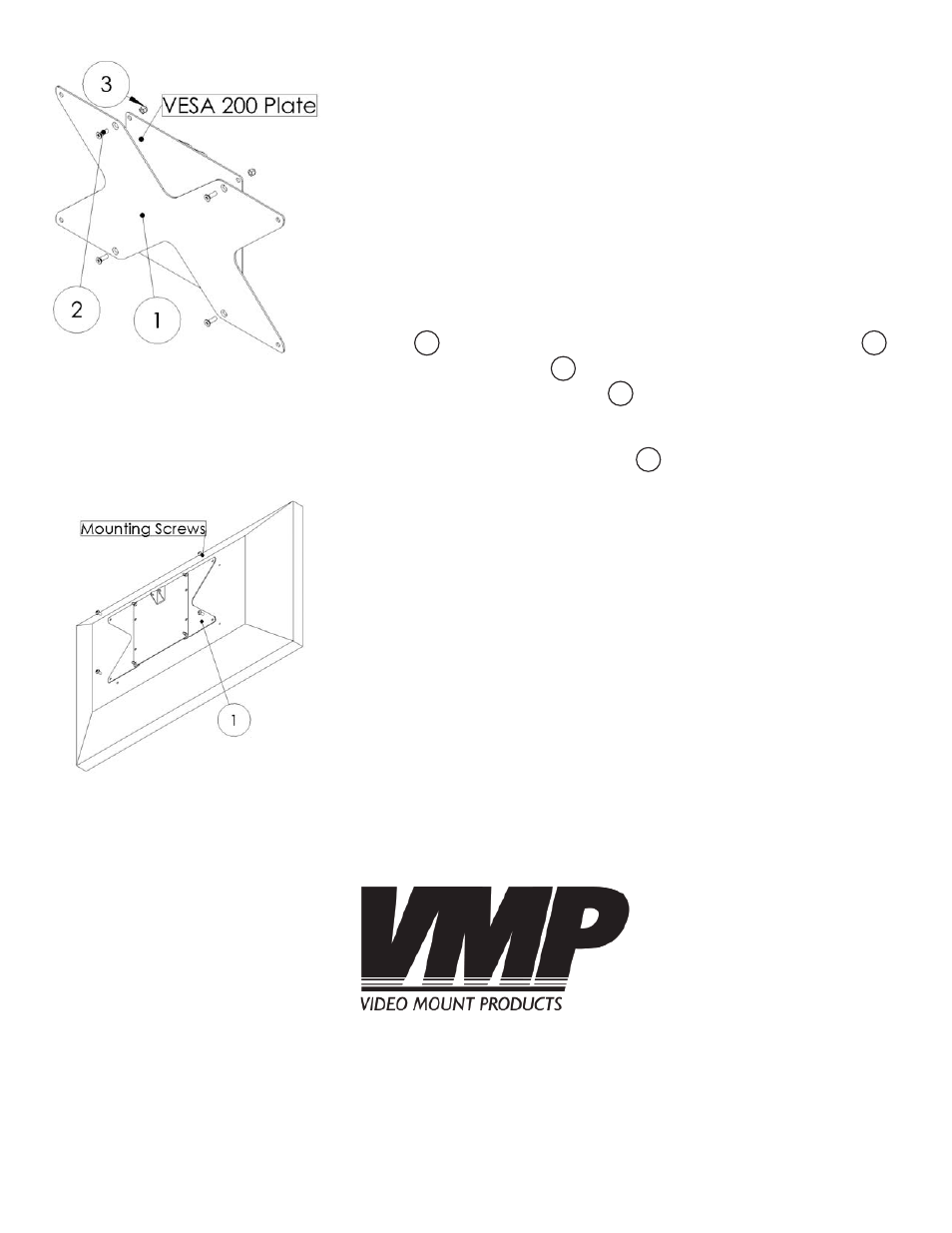 Enjoy your mount | Video Mount Products AP-1B User Manual | Page 3 / 3