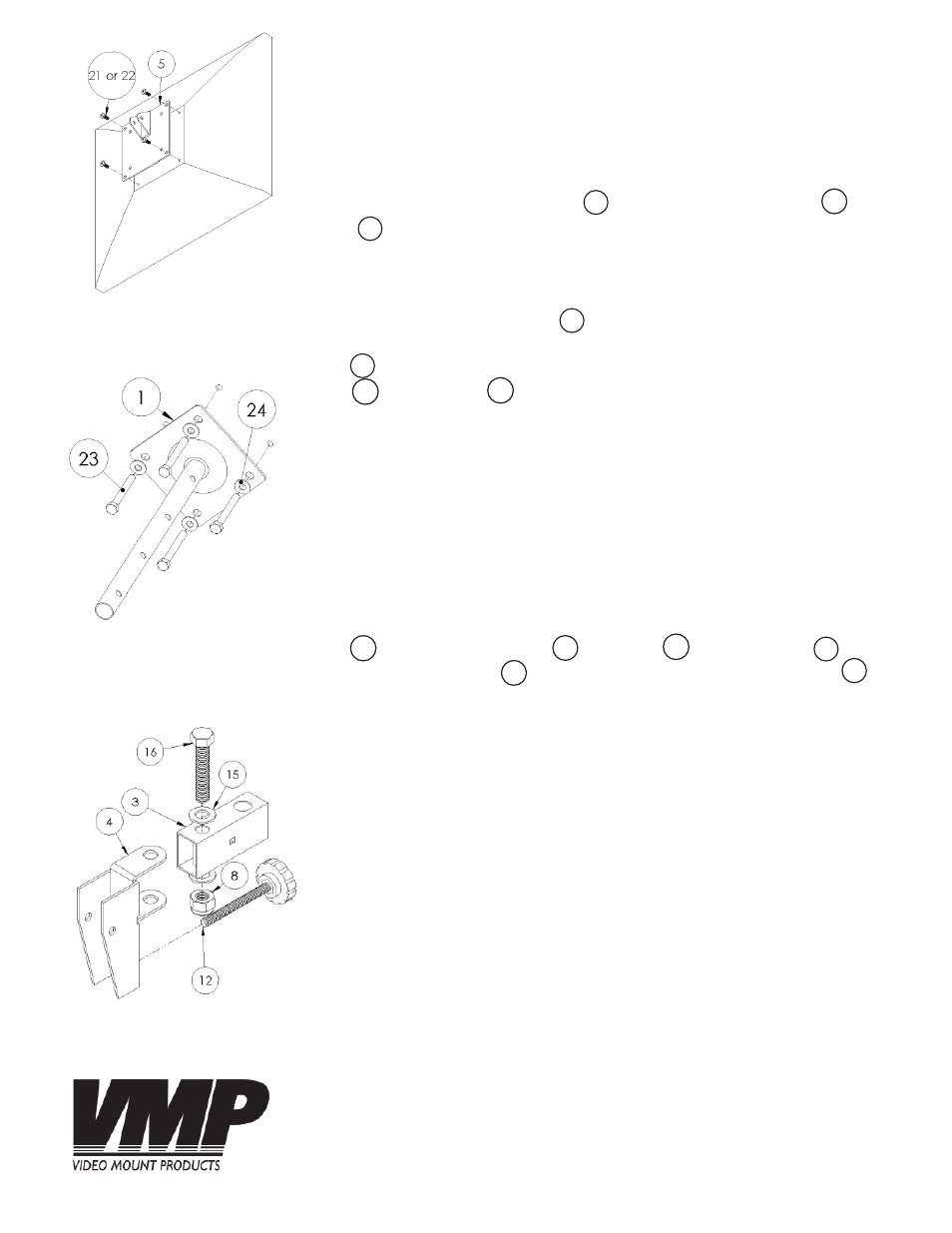 Video Mount Products LCD-1CW User Manual | Page 3 / 4