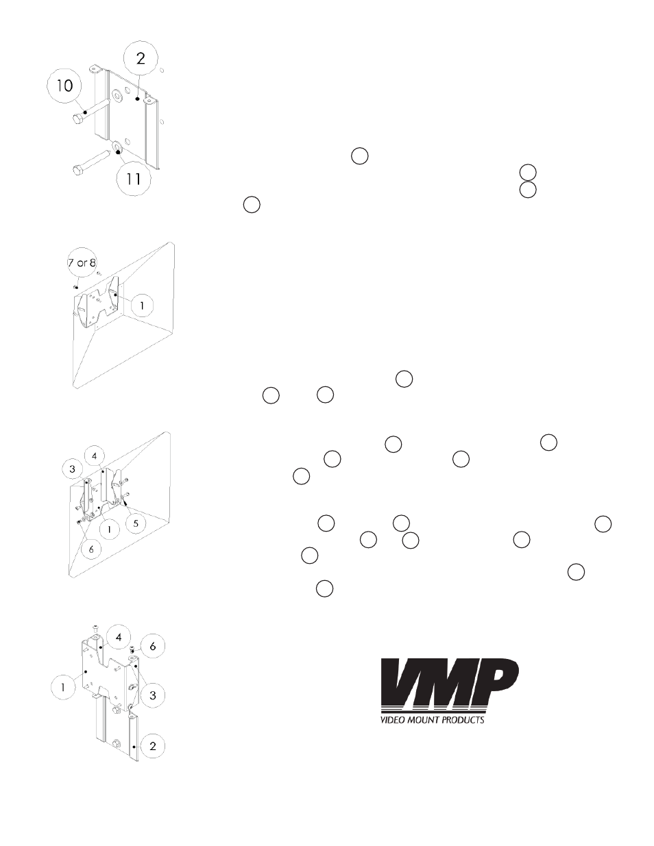 Enjoy your mount | Video Mount Products FP-SFTB User Manual | Page 3 / 3