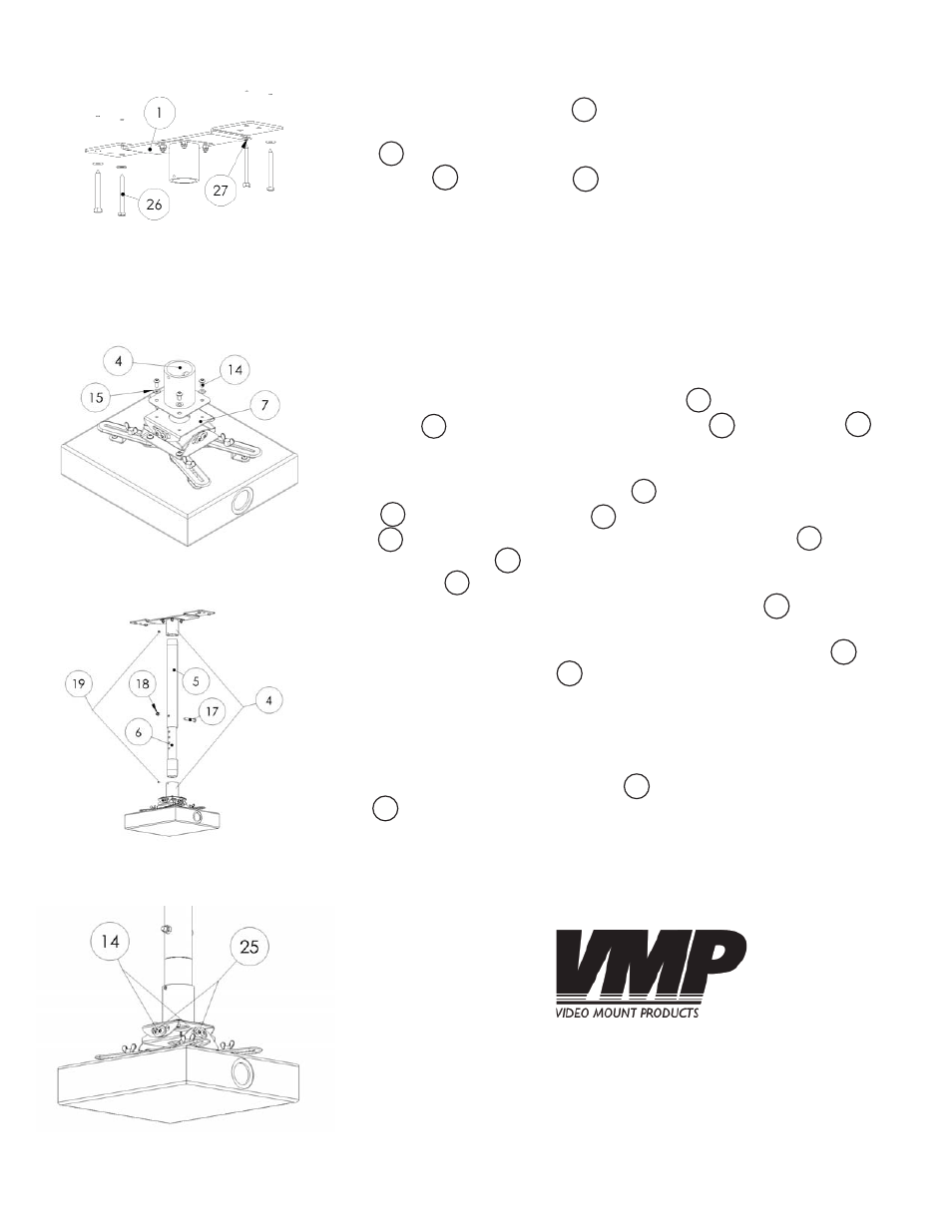 Enjoy your mount | Video Mount Products PM-LPB User Manual | Page 4 / 4