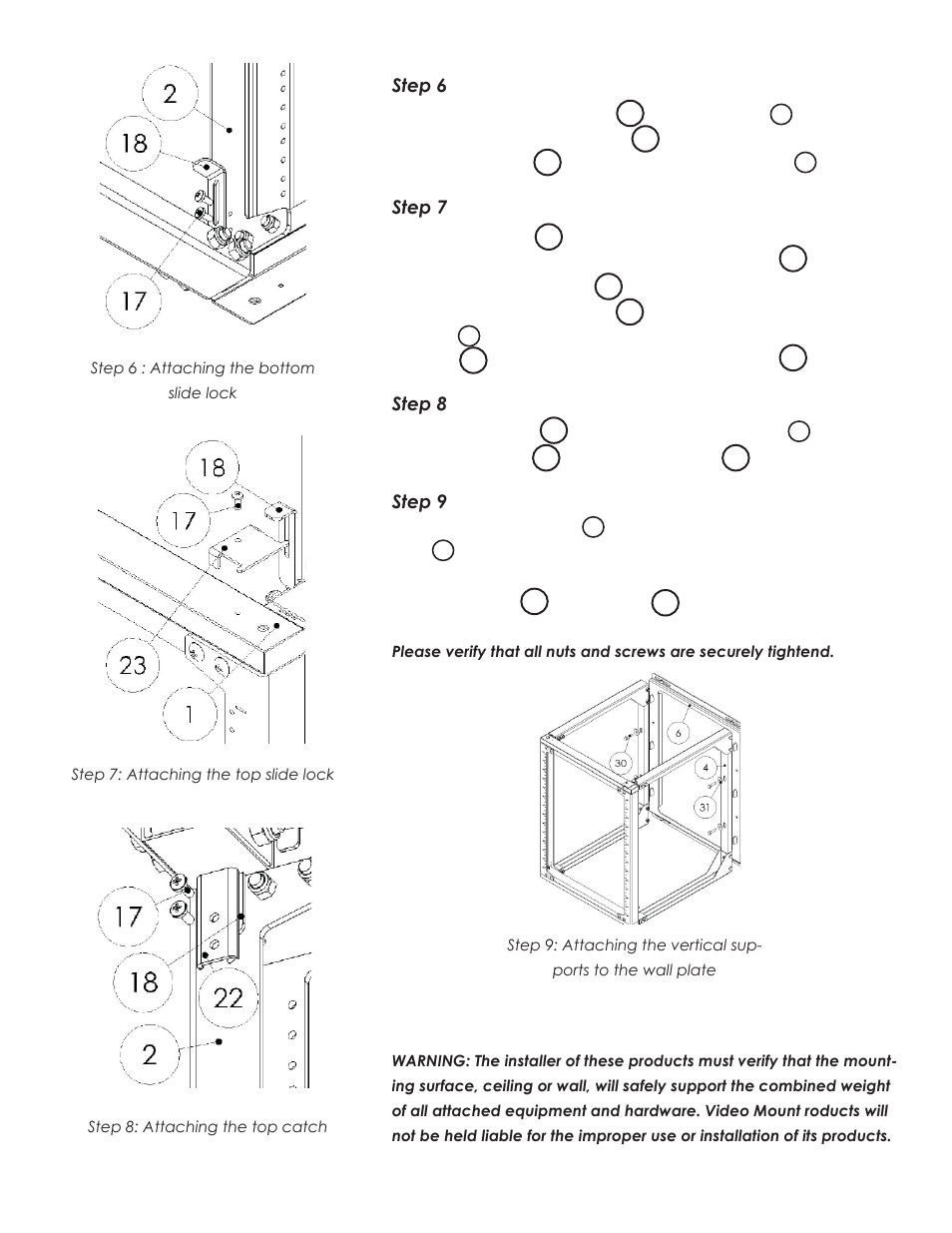 Enjoy your mount | Video Mount Products ER-W24 User Manual | Page 4 / 4