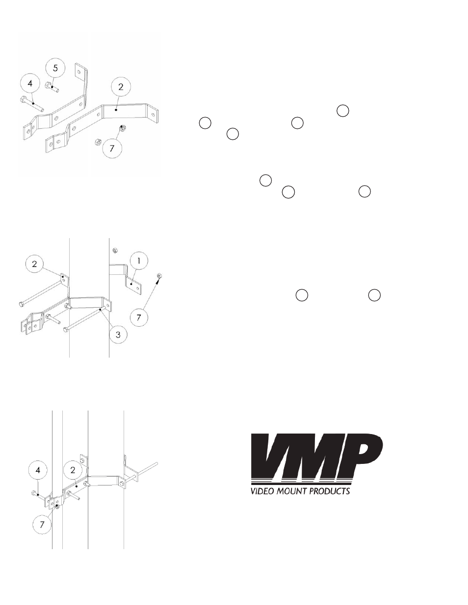 Enjoy your mount | Video Mount Products P-6 User Manual | Page 3 / 3