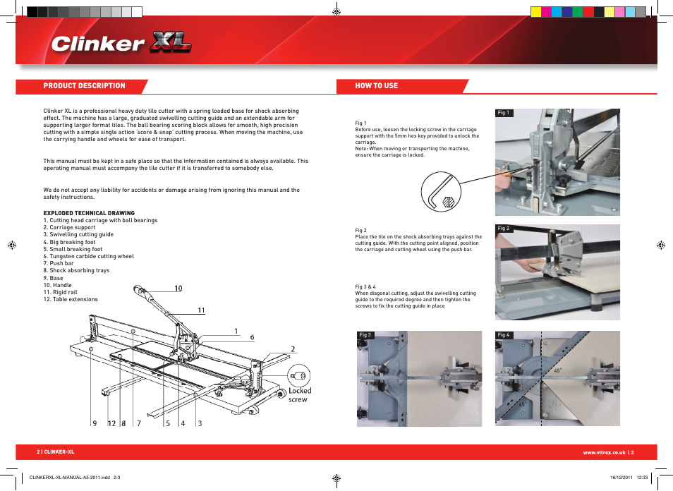 Vitrex BRUTUS750 User Manual | Page 2 / 5