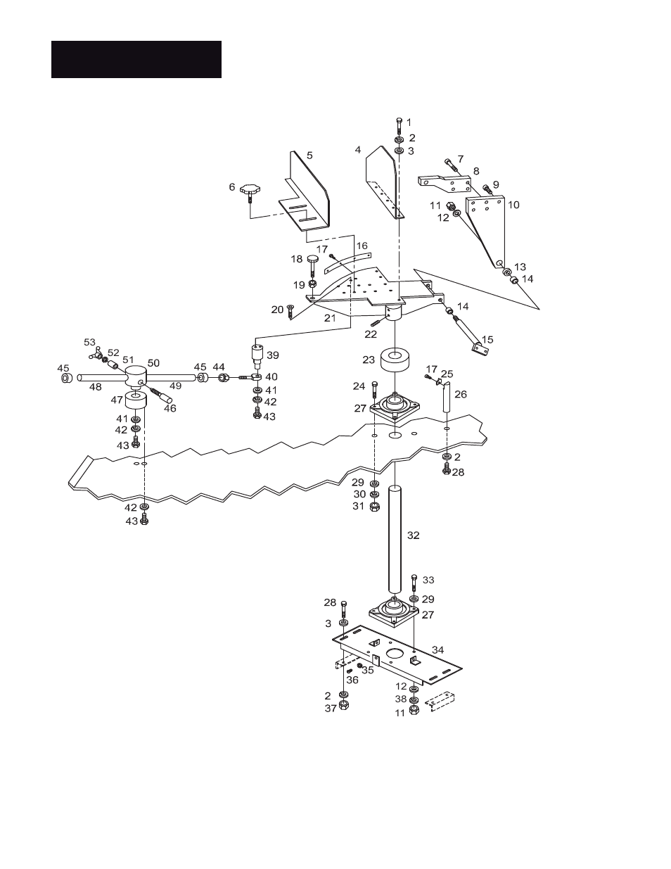 Table assembly | Wellsaw 1316S User Manual | Page 10 / 35