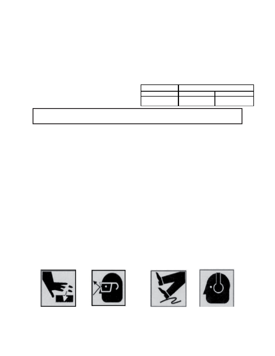 Safety instructions for sawing machines | Wellsaw 1316S User Manual | Page 4 / 35