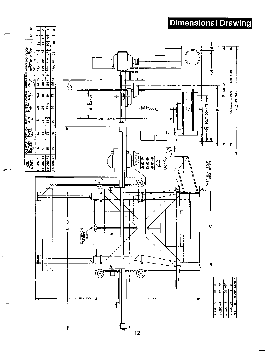 Wellsaw 1220G User Manual | Page 13 / 35