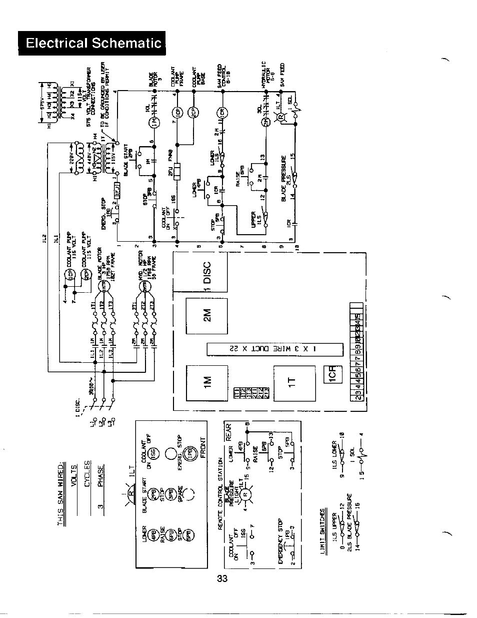 Wellsaw 1220G User Manual | Page 34 / 35