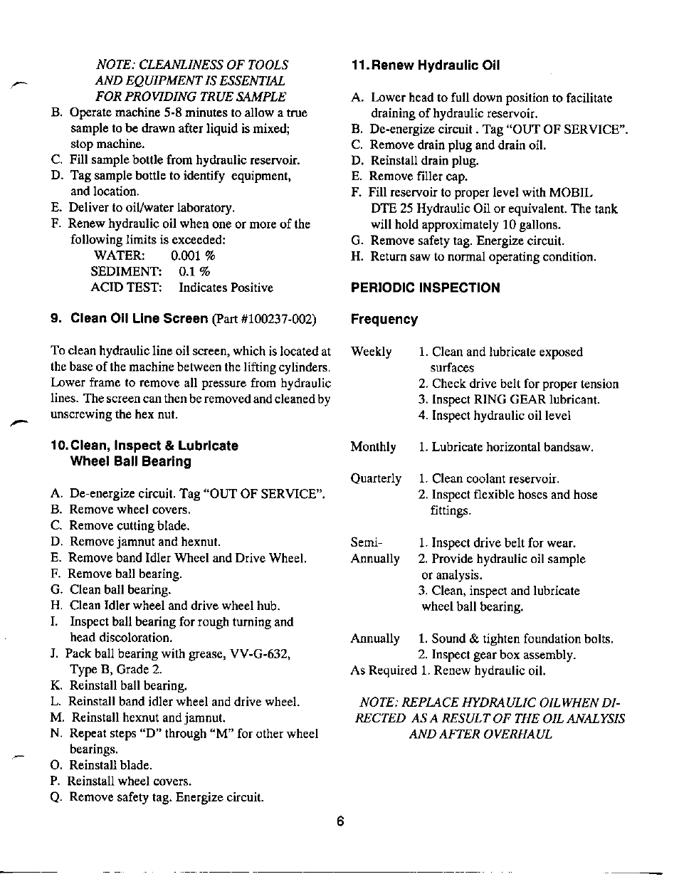 Wellsaw 1220G User Manual | Page 7 / 35