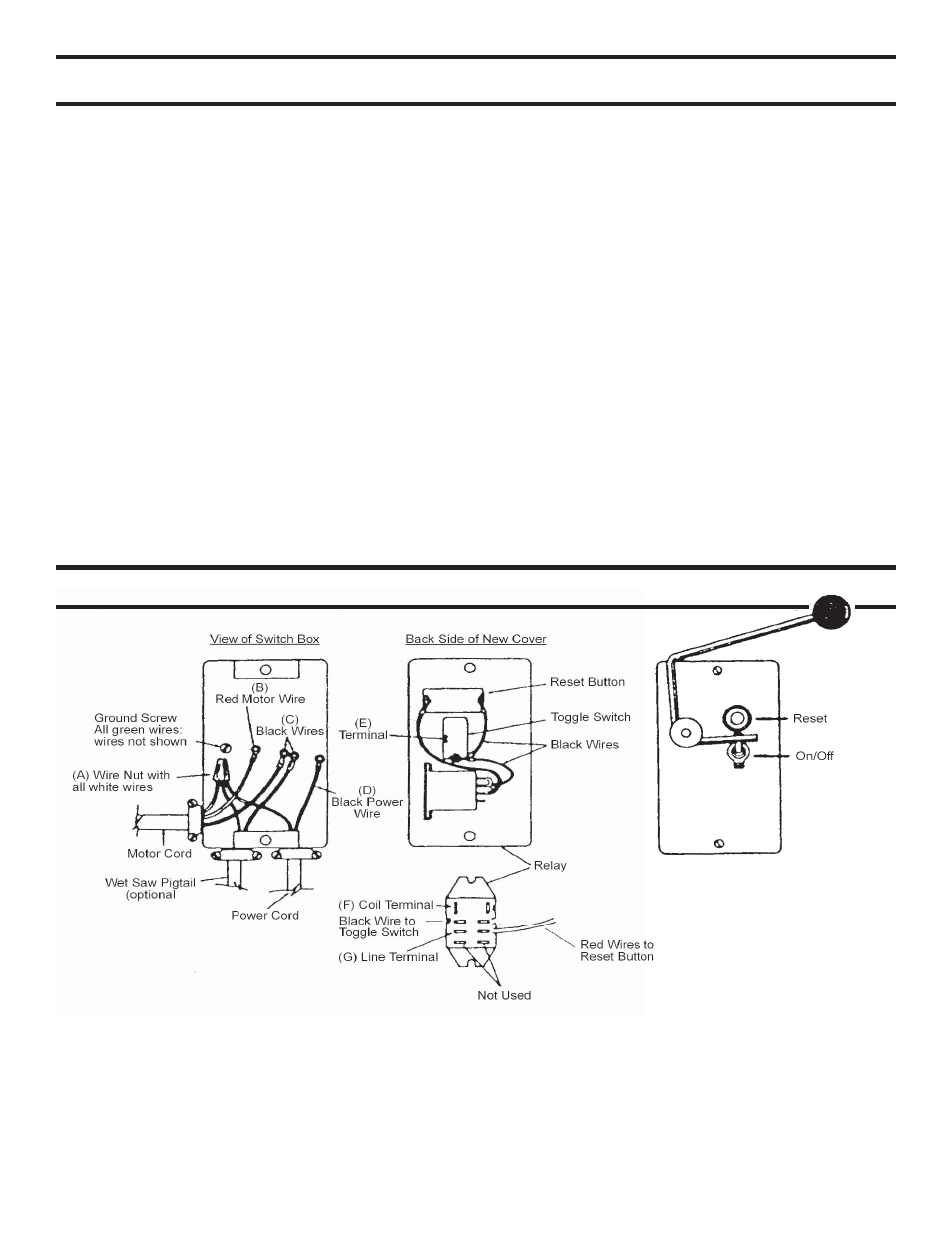 58b service parts changes | Wellsaw 58BW User Manual | Page 16 / 22