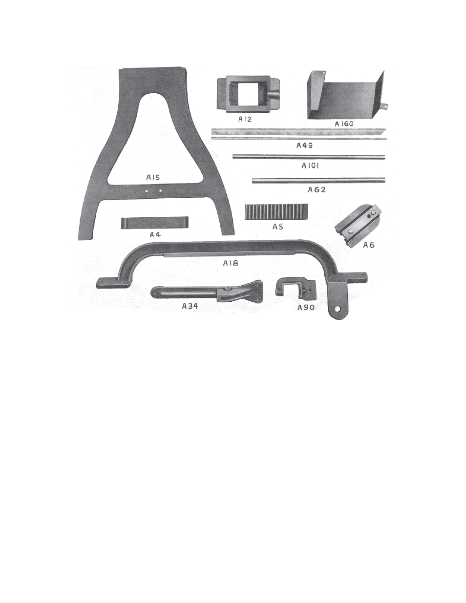 Replacement parts | Wellsaw 5М User Manual | Page 9 / 14