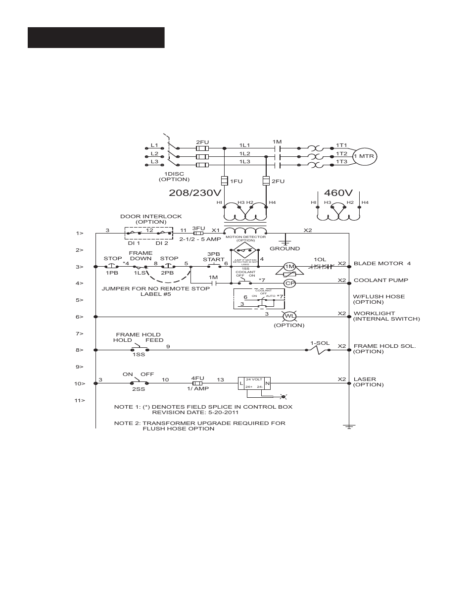 Electrical schematic | Wellsaw 1348 User Manual | Page 34 / 40