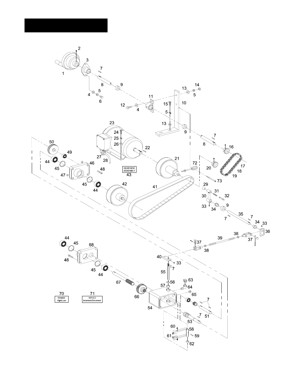 Gear box, vs drive | Wellsaw V20-24 User Manual | Page 12 / 24