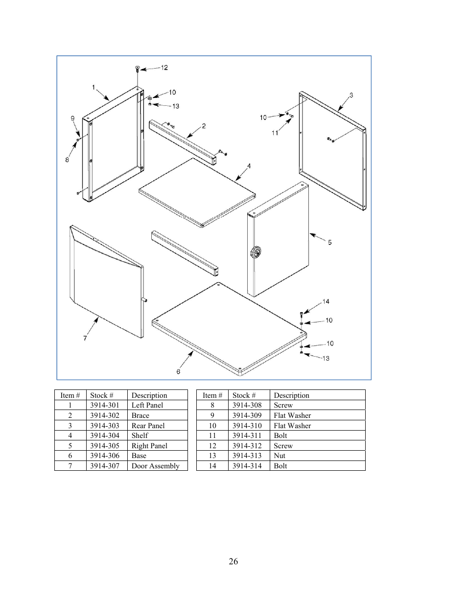 WEN 3914 14 inch band saw User Manual | Page 26 / 27