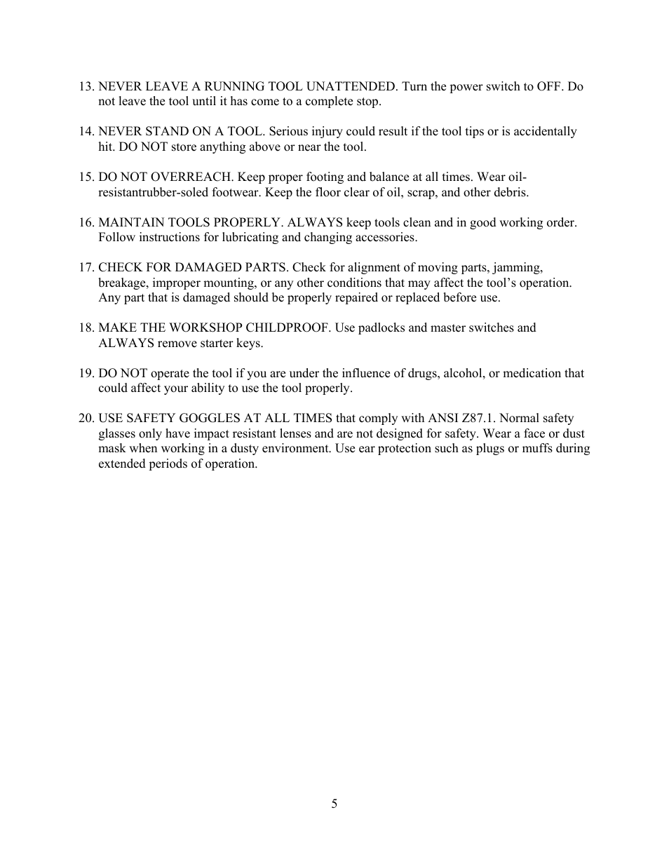 WEN 3914 14 inch band saw User Manual | Page 5 / 27