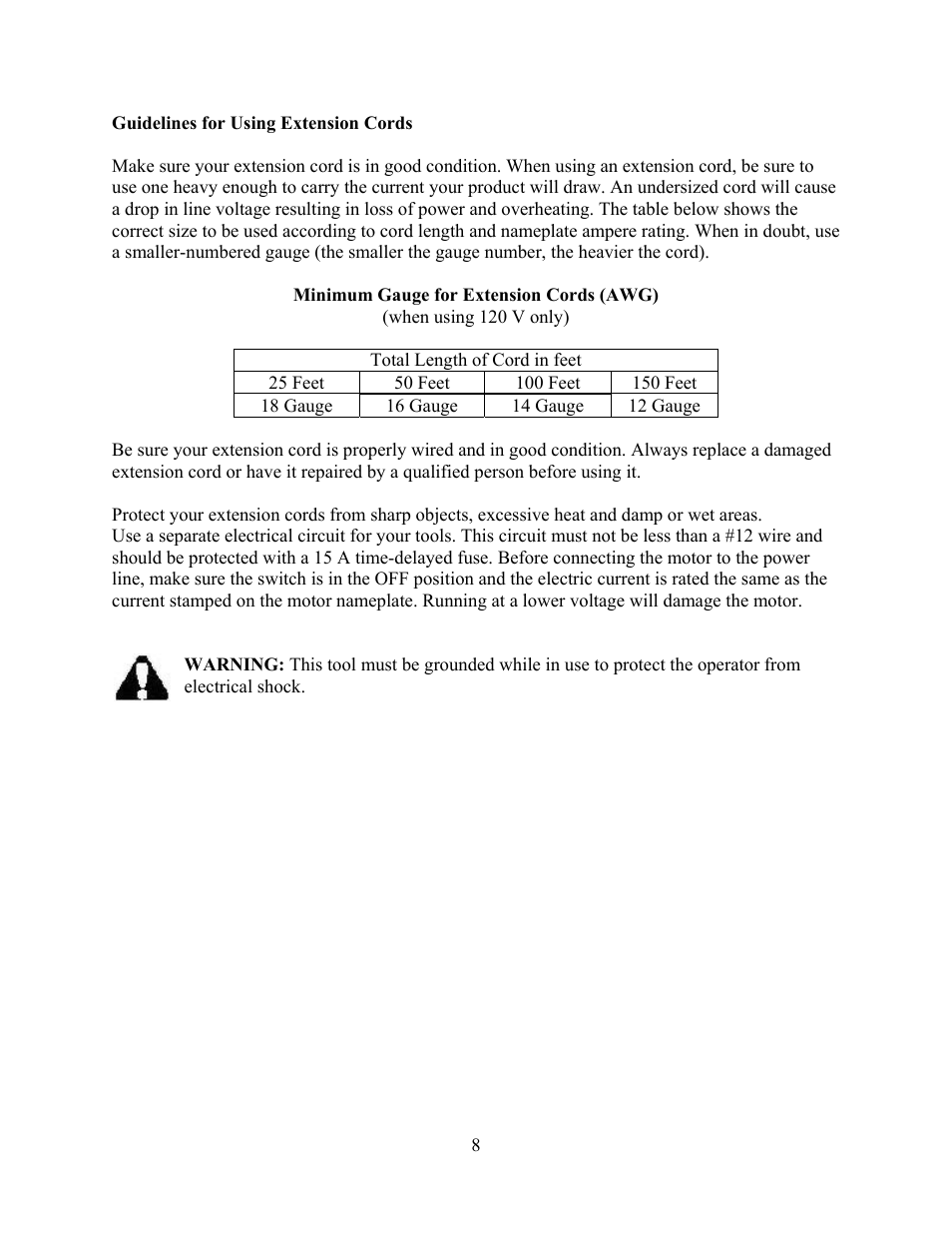 WEN 3914 14 inch band saw User Manual | Page 8 / 27
