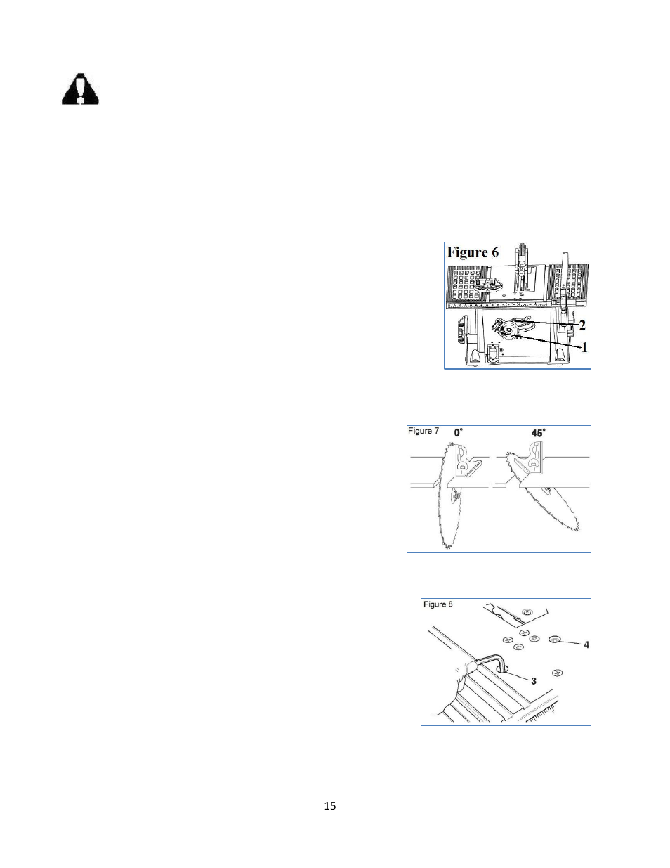 WEN 3710 10 inch Table Saw ver.2011 User Manual | Page 15 / 30