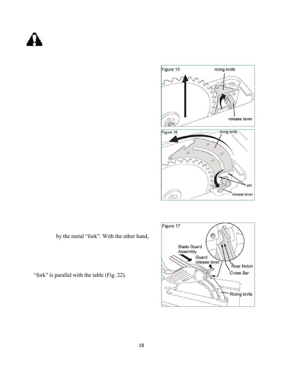 WEN 3710 10 inch Table Saw ver.2011 User Manual | Page 18 / 30