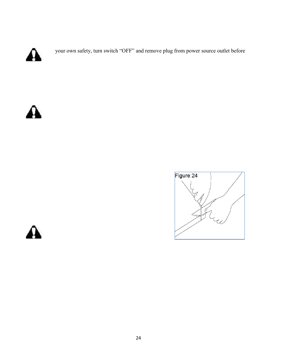 Maintenance | WEN 3710 10 inch Table Saw ver.2011 User Manual | Page 24 / 30