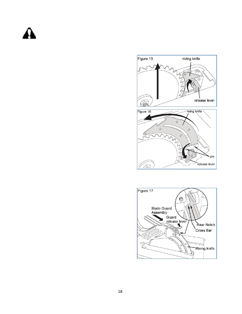 WEN 3710 10 inch Table Saw ver.2010 User Manual | Page 18 / 29