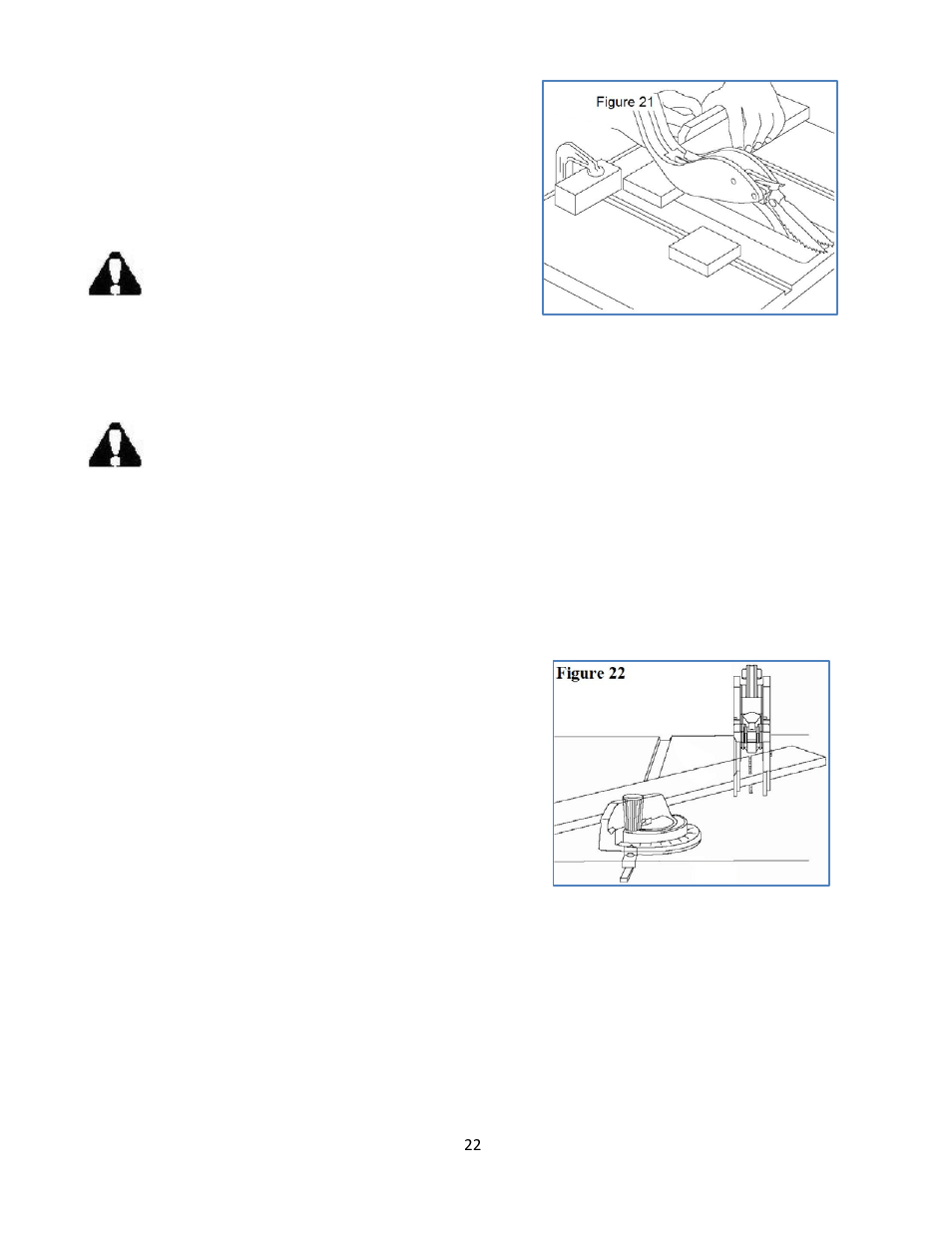 WEN 3710 10 inch Table Saw ver.2010 User Manual | Page 22 / 29