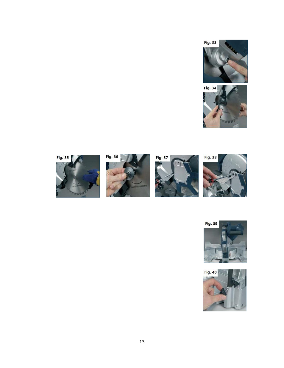 WEN 70751 10 Dual Bevel Sliding Compound Miter Saw User Manual | Page 13 / 21