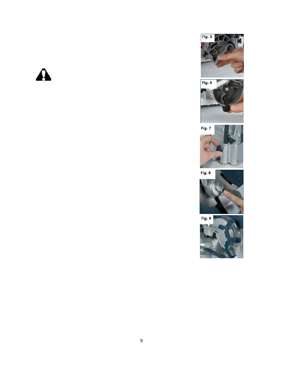 WEN 70751 10 Dual Bevel Sliding Compound Miter Saw User Manual | Page 9 / 21