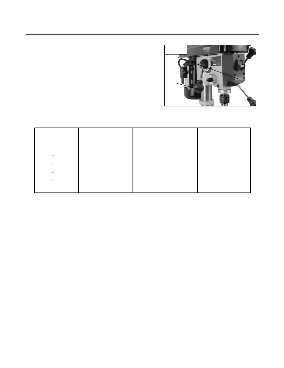 Operation, Continued) | WEN 4210 10 Variable Speed Drill Press User Manual | Page 18 / 27