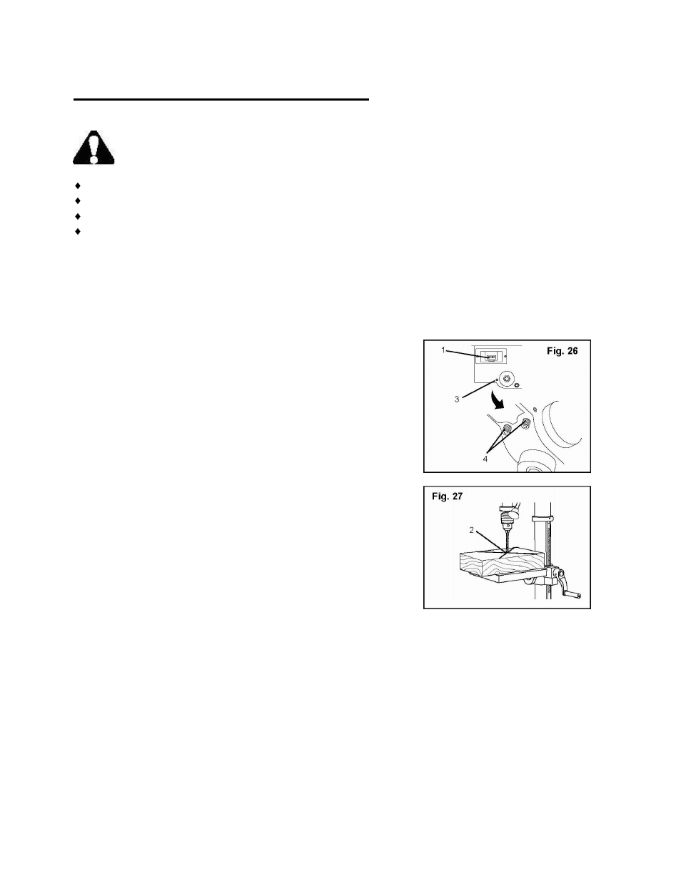 Assembly and adjustments (continued) | WEN 4210 10 inch Drill Press with Cross Hair Laser ver.2014 User Manual | Page 20 / 28