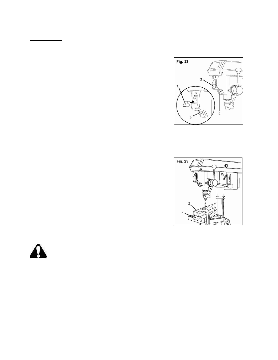 Operation | WEN 4210 10 inch Drill Press with Cross Hair Laser User Manual | Page 21 / 28