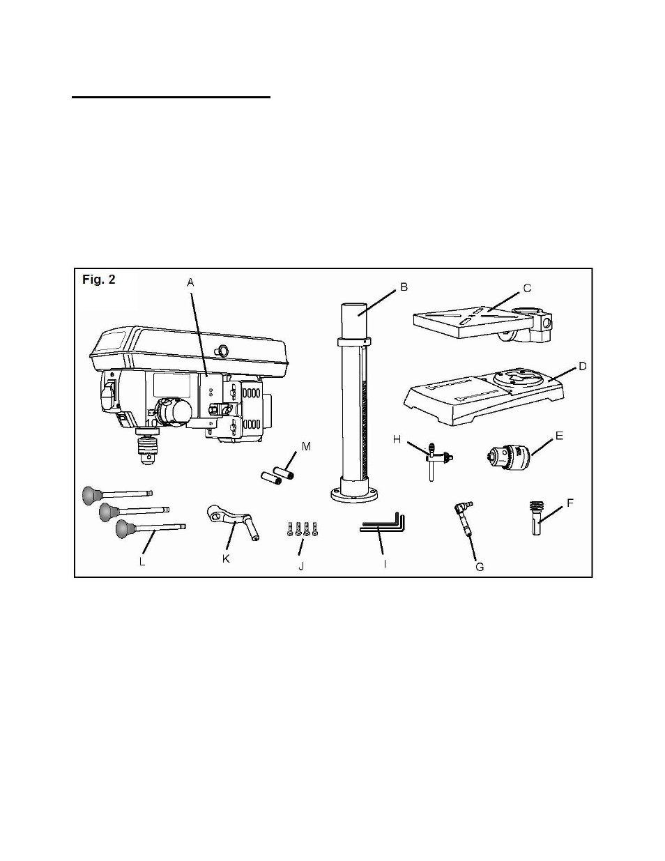 Assembly and adjustments | WEN 4210 10 inch Drill Press with Cross Hair Laser User Manual | Page 9 / 28