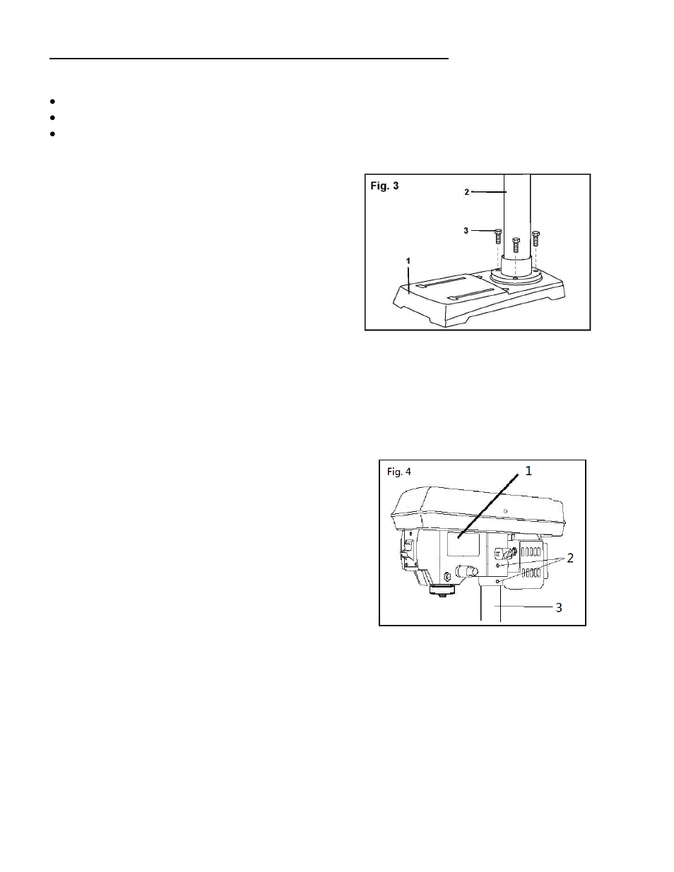 Assembly and adjustments (continued) | WEN 4208 8 inch 5 Speed Drill Press User Manual | Page 10 / 22