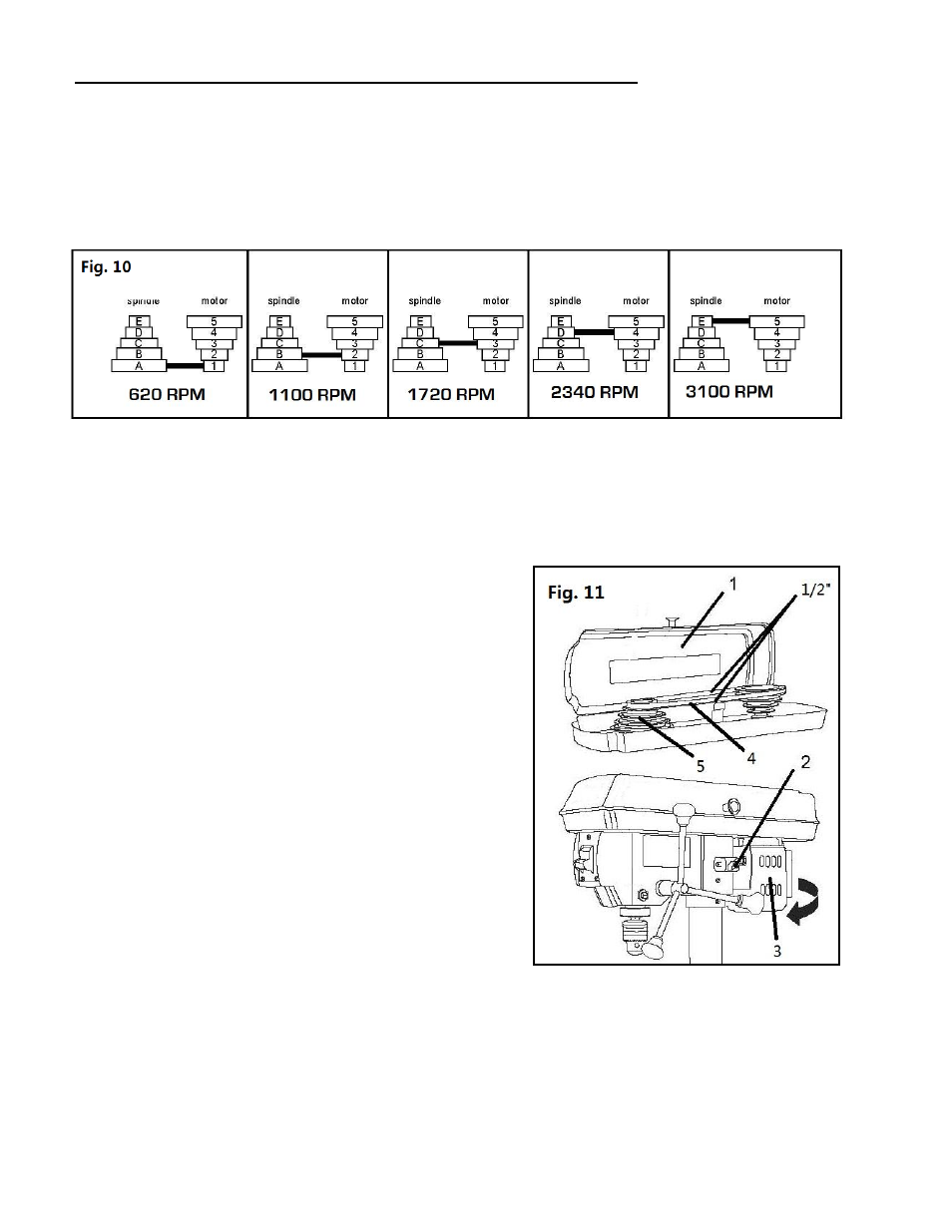 Assembly and adjustments (continued), Adjustments | WEN 4208 8 inch 5 Speed Drill Press User Manual | Page 13 / 22