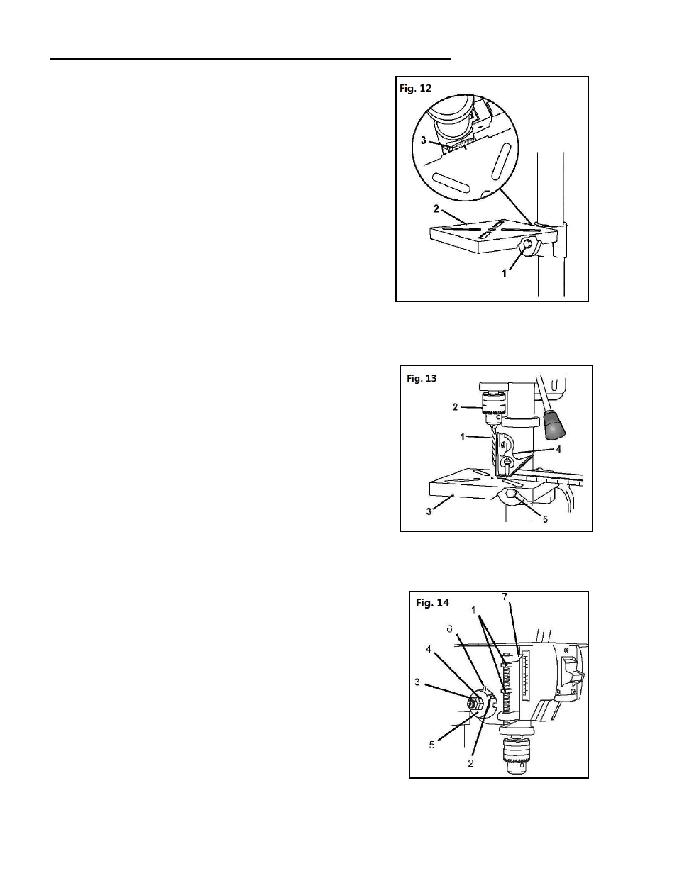 Assembly and adjustments (continued) | WEN 4208 8 inch 5 Speed Drill Press User Manual | Page 14 / 22