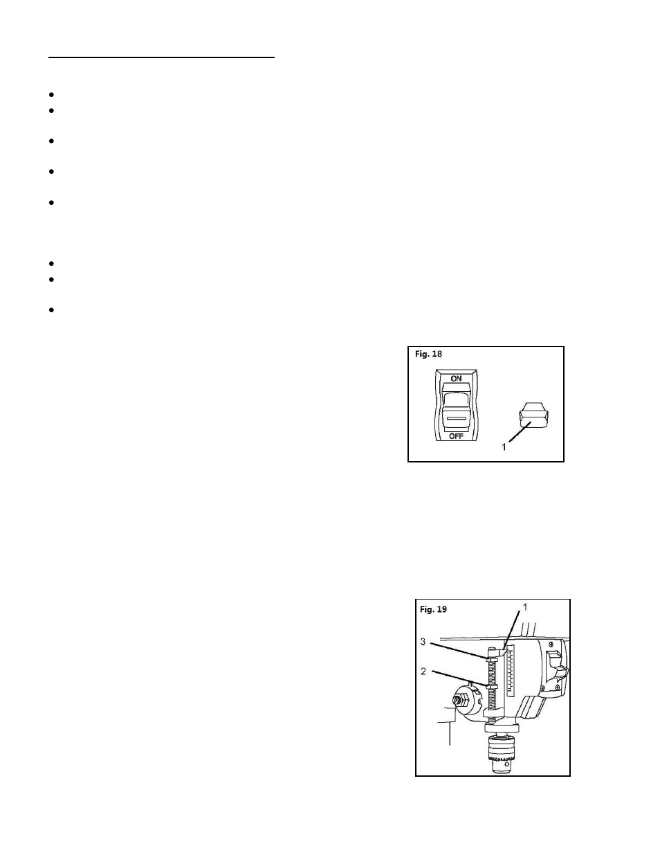 Operation (continued) | WEN 4208 8 inch 5 Speed Drill Press User Manual | Page 18 / 22