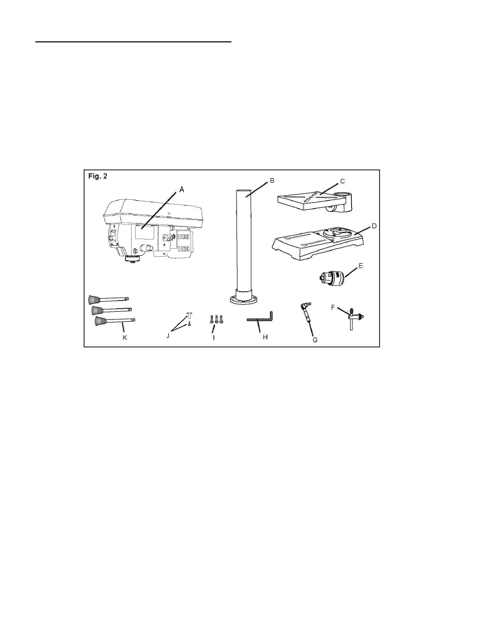 Assembly and adjustments | WEN 4208 8 inch 5 Speed Drill Press User Manual | Page 9 / 22