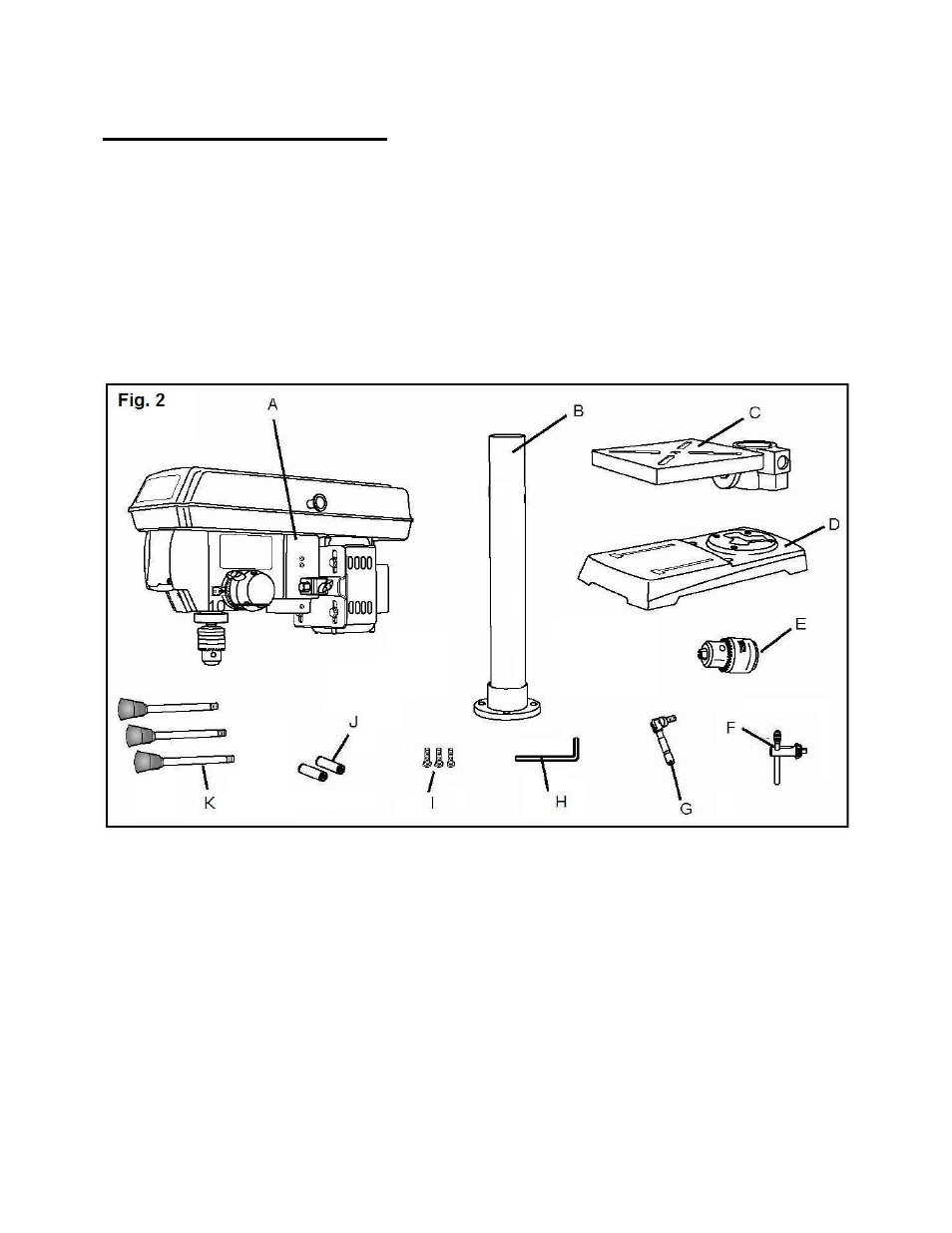 Assembly and adjustments | WEN 4205 8 inch Drill Press with Laser User Manual | Page 9 / 24