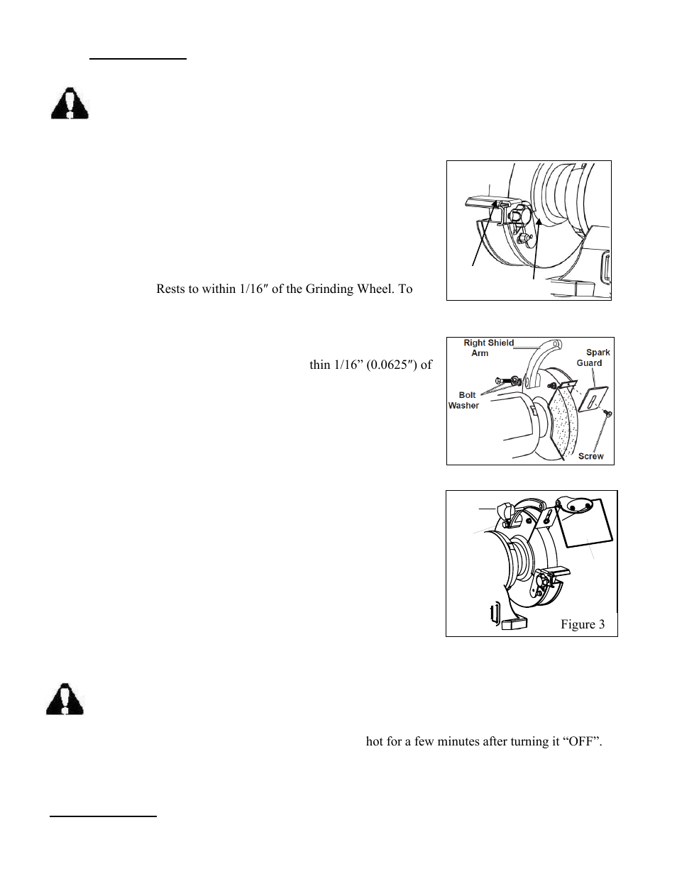 Assembly, Operation | WEN 4276 6 inch Bench Grinder User Manual | Page 11 / 16