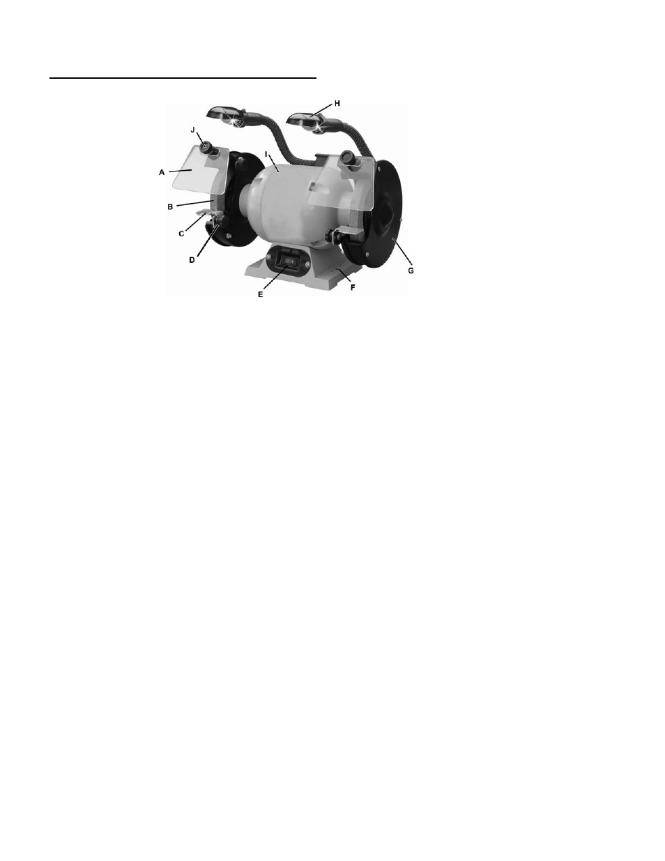 Know your bench grinder | WEN 4256 Bench Grinder Manual User Manual | Page 10 / 16