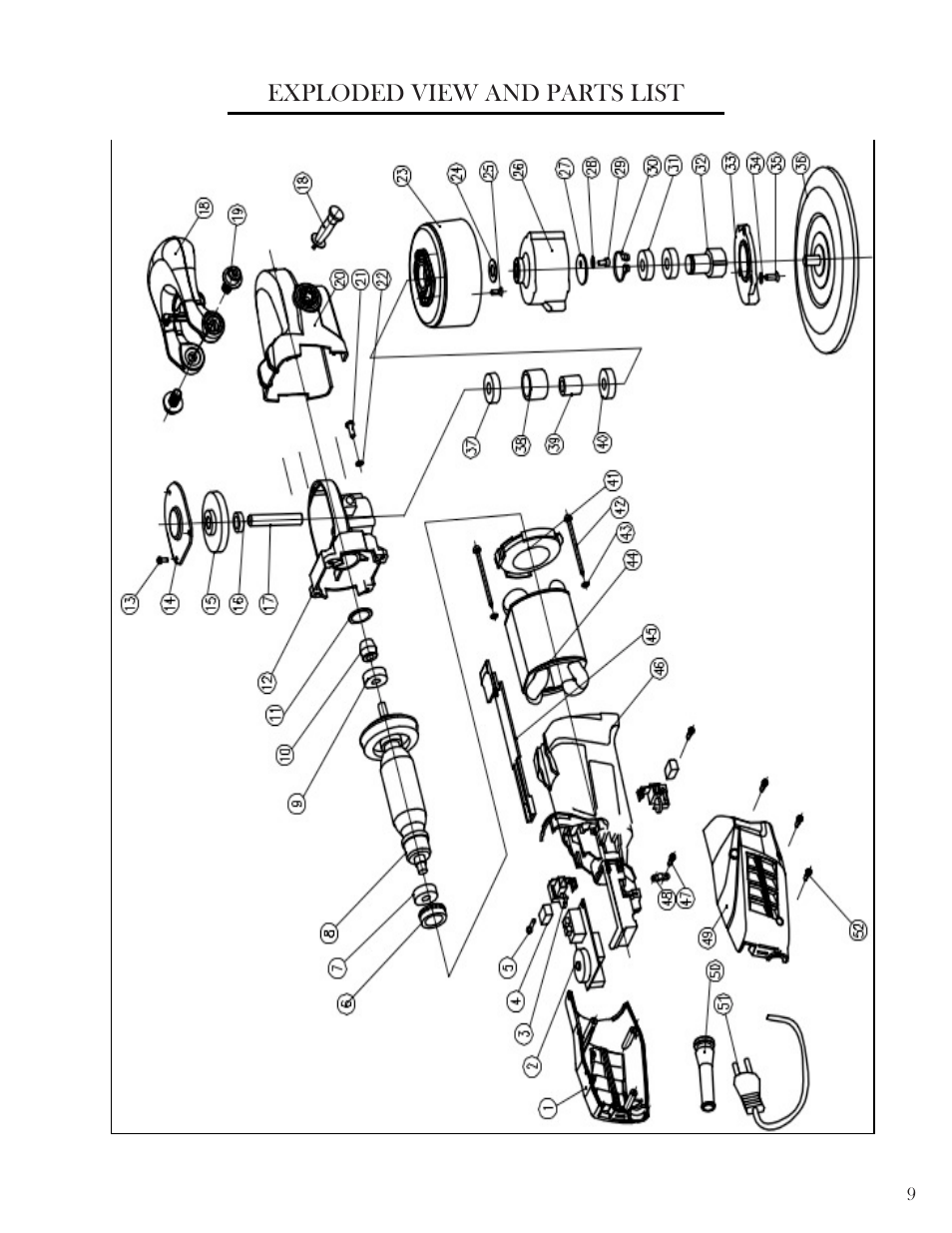 WEN 6018 6 inch Vortex Variable Speed Dual Action Polisher User Manual | Page 9 / 11