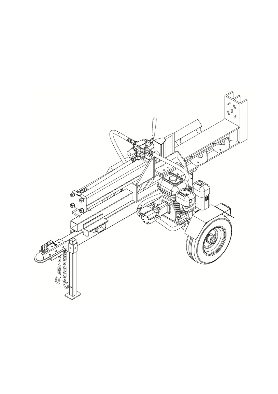 WEN YTL23308 22Ton Log Splitter User Manual | 23 pages