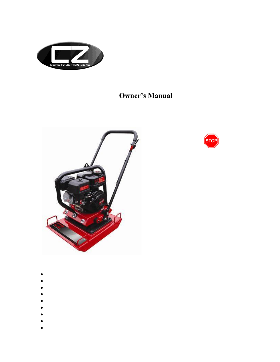 WEN 56035 Plate Compactor User Manual | 32 pages