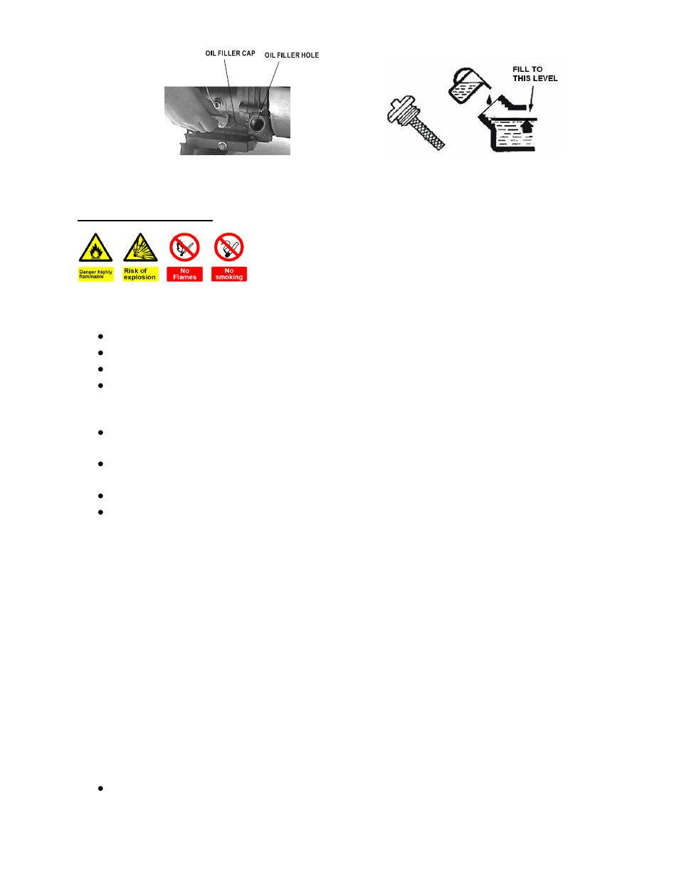 Step 2- add gasoline, Warning | WEN 56035 Plate Compactor User Manual | Page 13 / 32