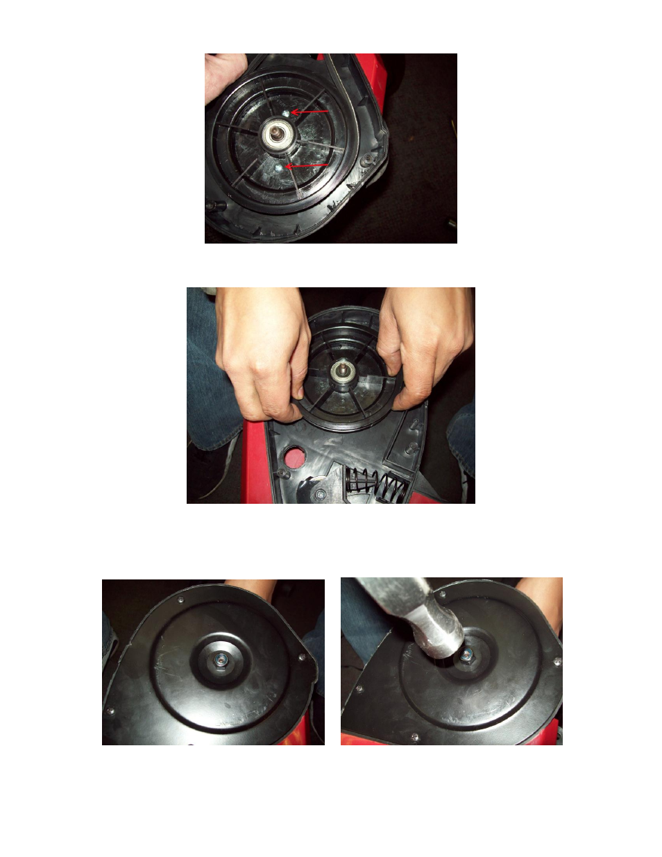 WEN 56660 9 AMP Snow Shovel Snow Wheel Installation User Manual | Page 2 / 6