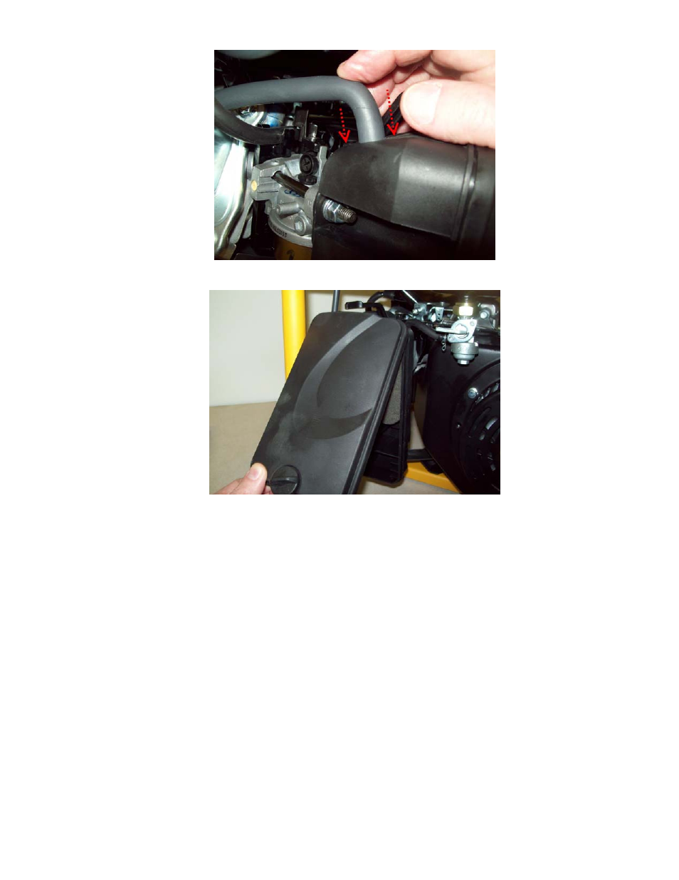WEN 3500 Generator Air Cleaner and Carburetor Removal User Manual | Page 10 / 10