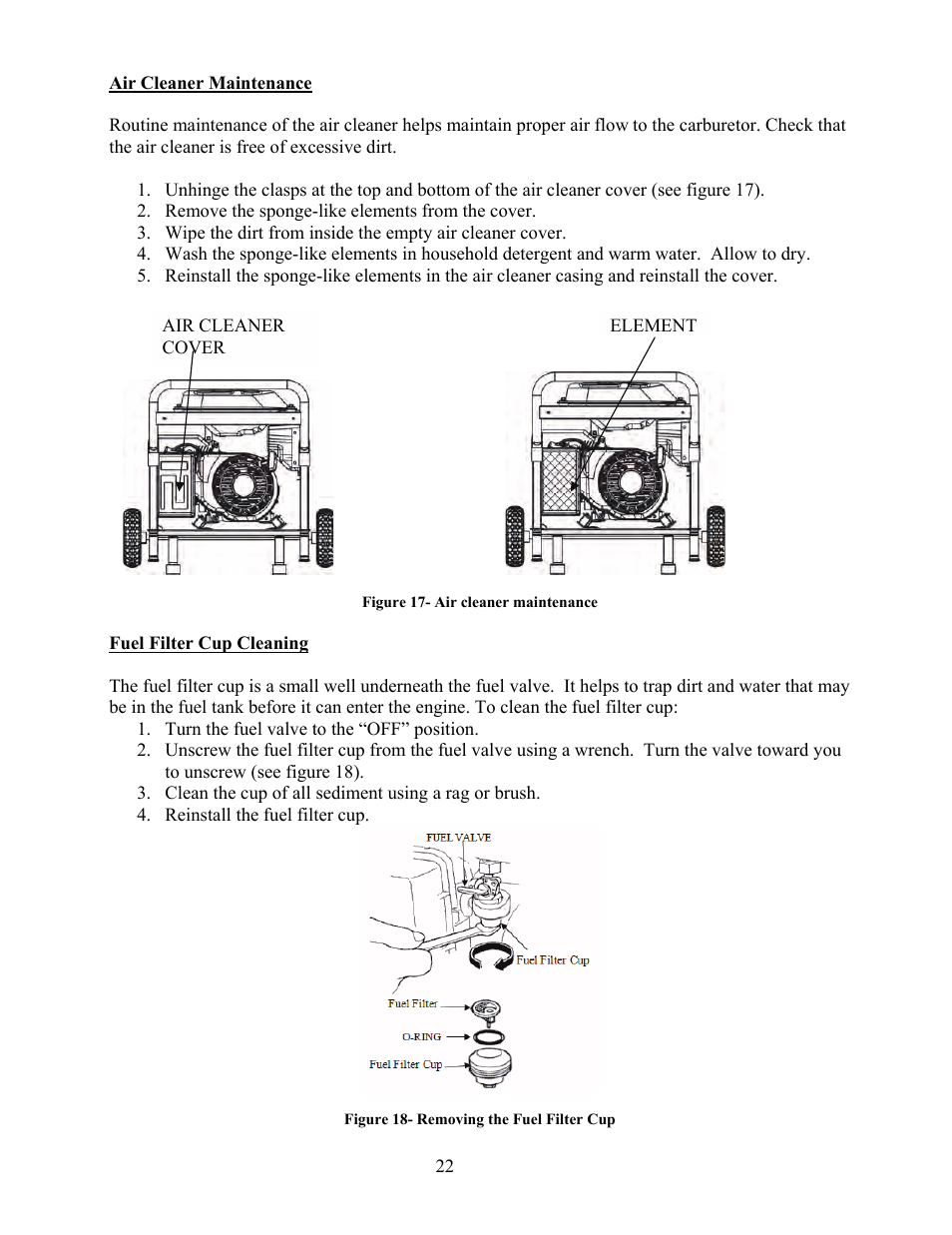 WEN 56405 Power Pro 4050 Watt User Manual | Page 26 / 40