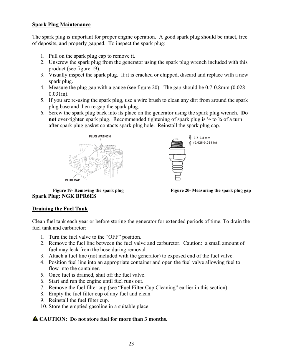 WEN 56405 Power Pro 4050 Watt User Manual | Page 27 / 40