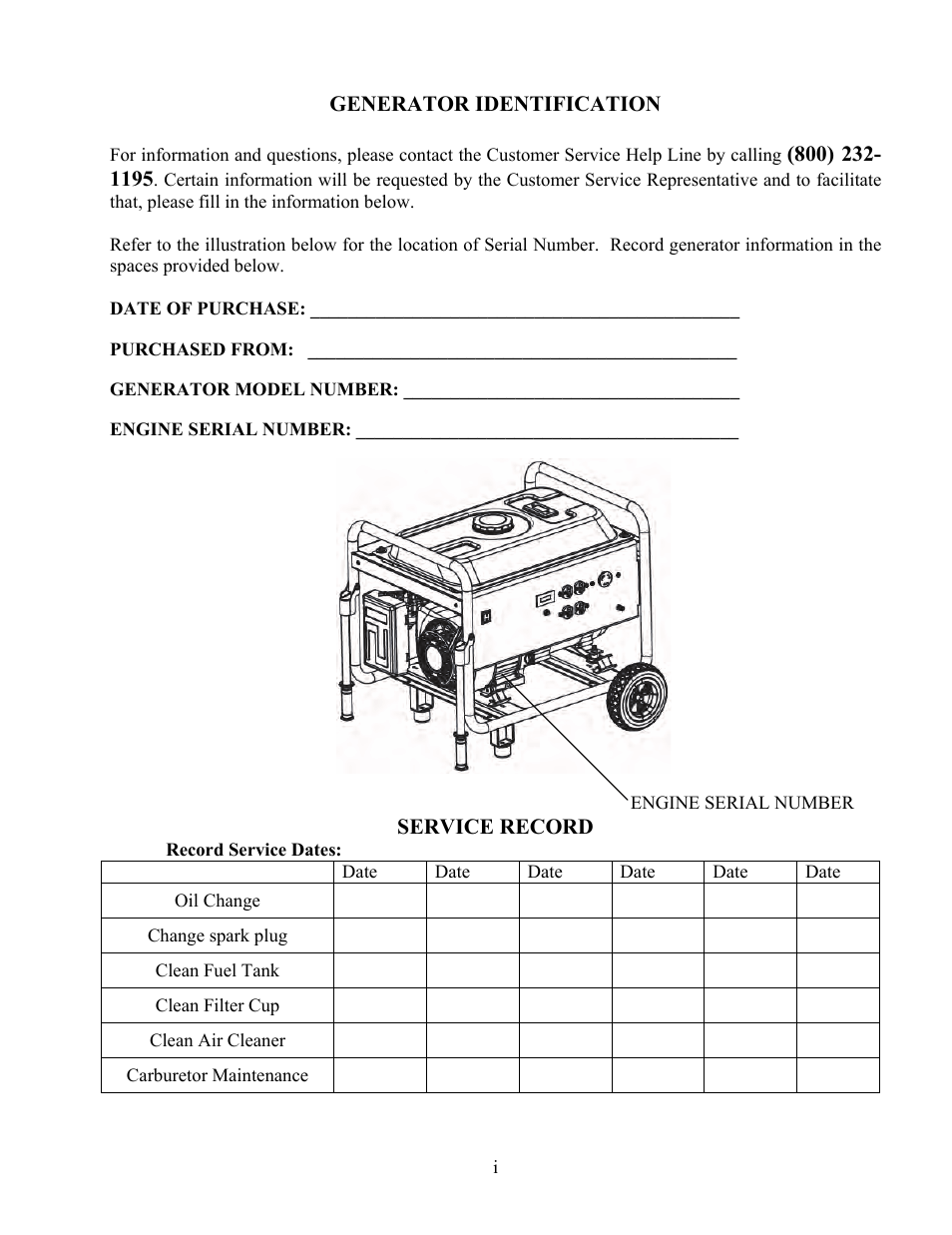 WEN 56405 Power Pro 4050 Watt User Manual | Page 3 / 40